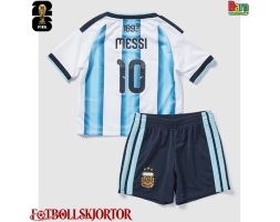 Argentina Lionel Messi #10 Hemmakläder Barn VM 2026 Kortärmad (+ Korta byxor)